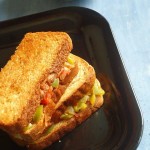 capsicum tomato sandwich