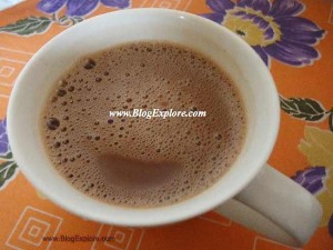 nutella hot chocolate recipe, easy quick simple hot chocolate recipe nutella recipes