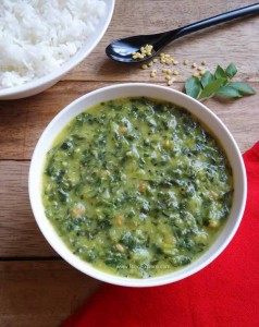 keerai kootu recipe, greens kootu recipe