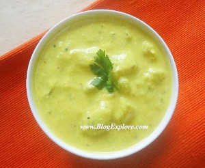 chow chow moru kuzhambu, chayote squash moru kuzhambu