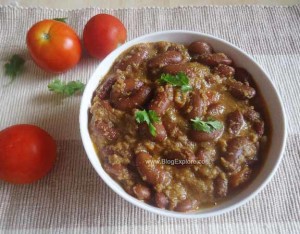 rajma coconut curry, south indian style rajma coconut curry recipe,red kidney beans coconut curry recipe