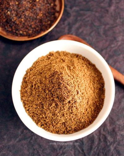 ellu podi recipe, sesame seed podi, sesame seed powder recipe